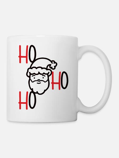 christmas ho ho ho - Mug - white