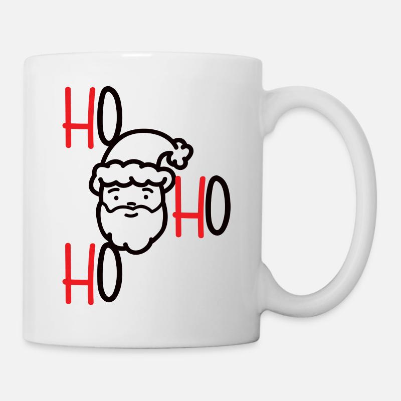 noël ho ho ho - Mug blanc - blanc