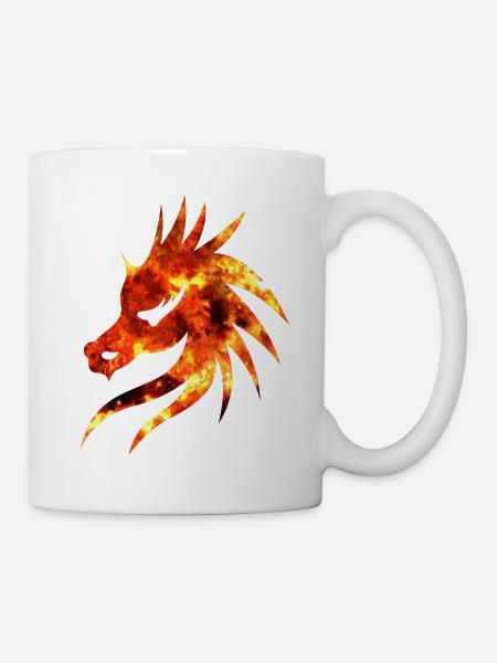 Dragon's Head - Mug - white