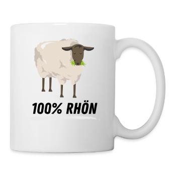 Rhön Rhönschaf Rhöner Hessen Schaf hessen Region - Tasse - Weiß - Rechts