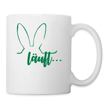 Hasenohren - Tasse - Weiß - Rechts