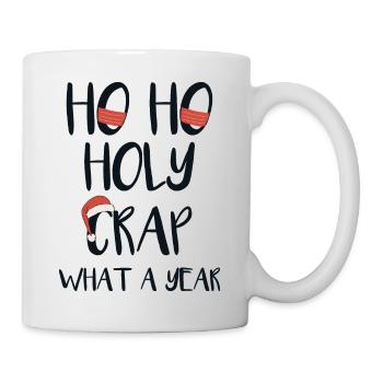 Ho Ho Ho Was für ein Jahr - Tasse - Weiß - Rechts