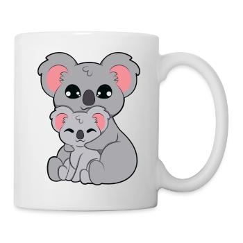 Étreinte d’ours koala - Mug blanc - blanc - Droite