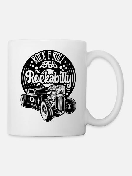 Rockabilly Vintage Rockers Retro Rock and Roll - Tasse - Weiß