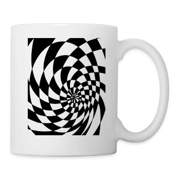 Psychedelic forms - Mug - white - Right