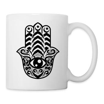 Lkhamsa (hamsa) - Mug - white - Right