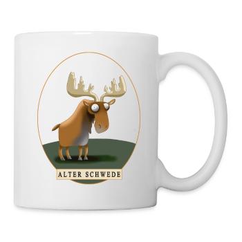 Alter Schwede - Tasse - Weiß - Rechts