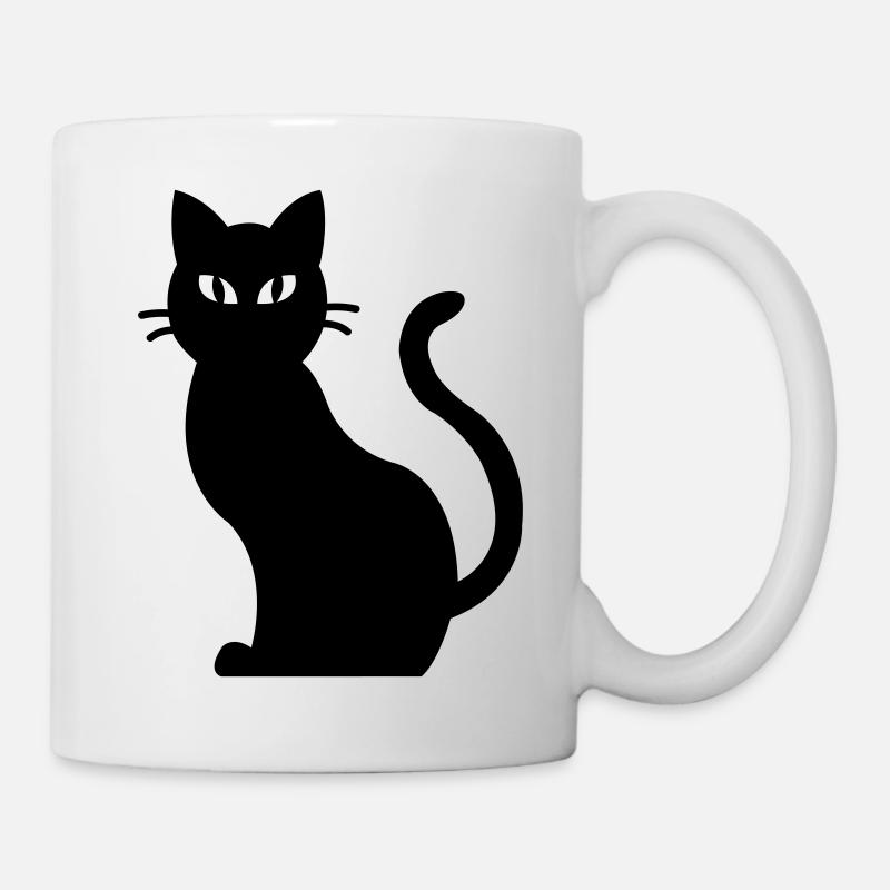 Katze - Tasse - Weiß