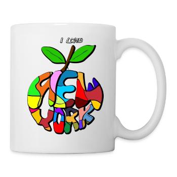 I Love New York City by Comancha - Mug - white - Right