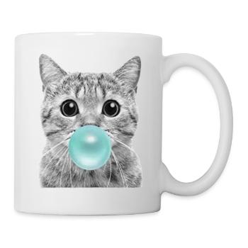 cool cat - Mug - white - Right