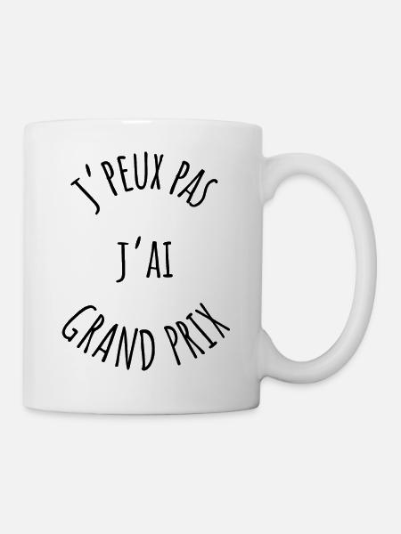 J'PEUX PAS J'AI GRAND PRIX - Mug blanc - blanc
