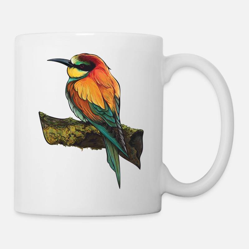 Vogel - Tasse - Weiß