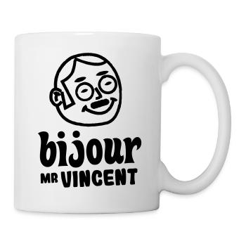 Prénom Vincent humour Les inconnus - Mug blanc - blanc - Droite