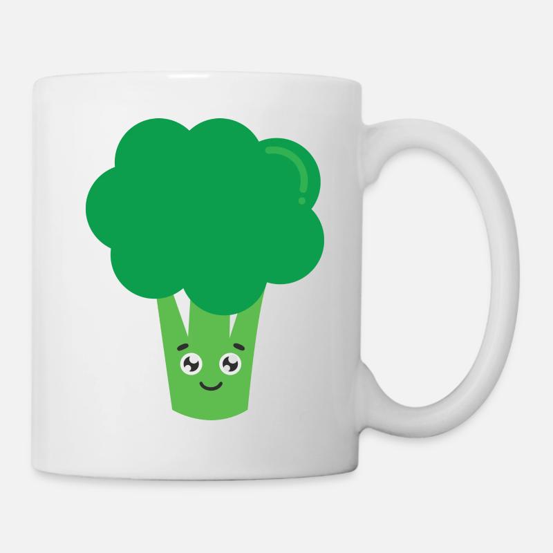 Brokkoli - Tasse - Weiß