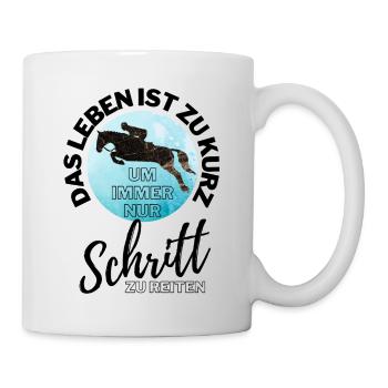 PFERD PFERDE Pferdefreund - Tasse - Weiß - Rechts