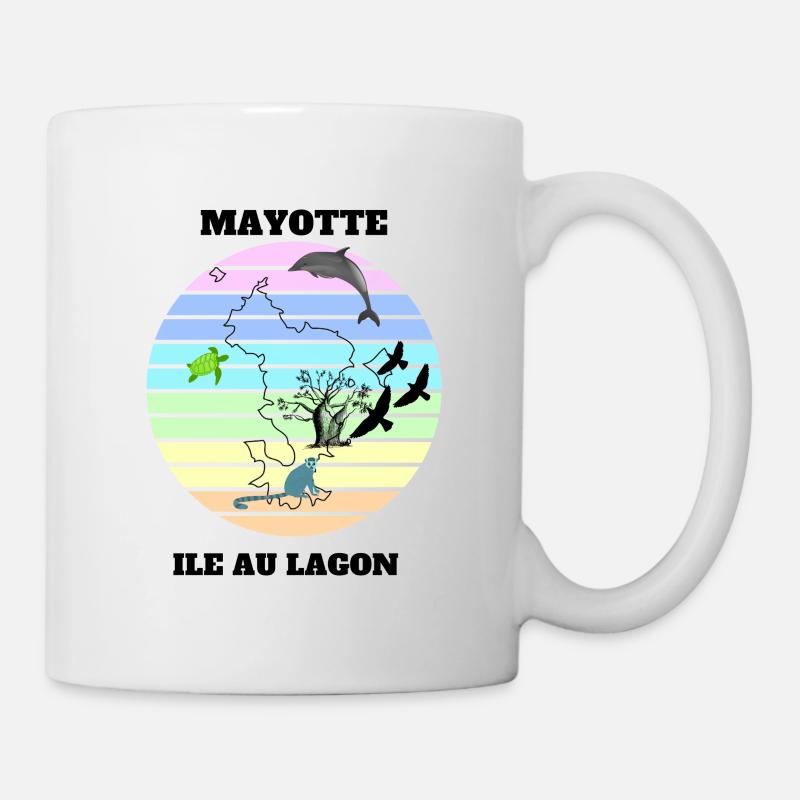 PAYSAGE DE MAYOTTE - Mug blanc - blanc