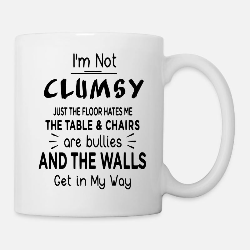 I'm not clumsy - Mug - white