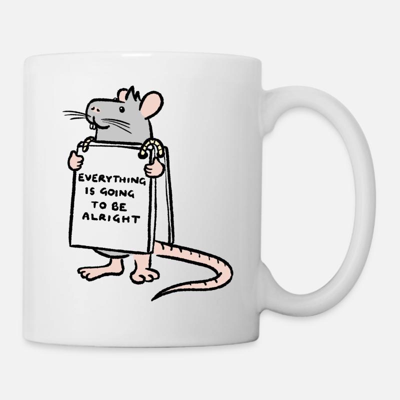 Everything is going to be alright - Mug - white