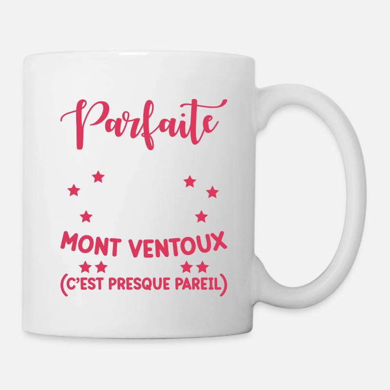 pas parfait mais je suis cycliste - Mug blanc - blanc