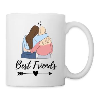 Best Friends - Tasse - Weiß - Rechts