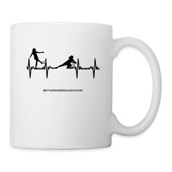 Sportsline - Soccer woman - Mug - white - Right