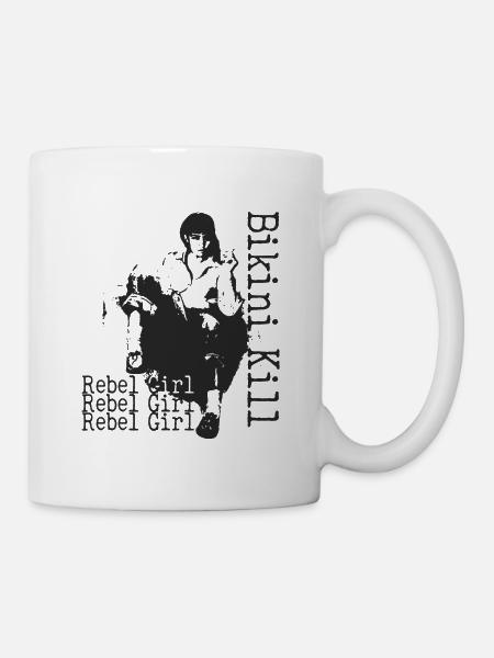 Rebelle de la mode - Mug blanc - blanc