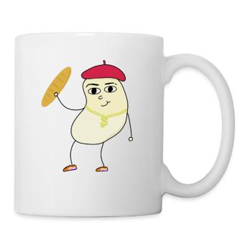 le$bean - Tasse - Weiß - Rechts
