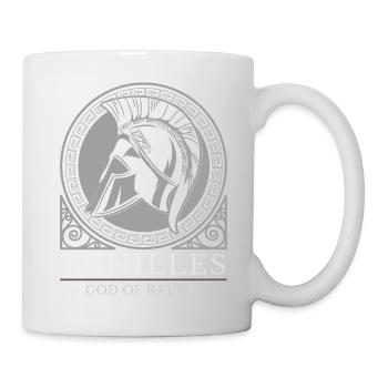 Achille Mythologie grecque Héros de guerre Grec - Mug blanc - blanc - Droite