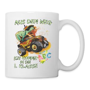 Enrollment 2022 Dino Monster Truck Shirt - Mug - white - Right