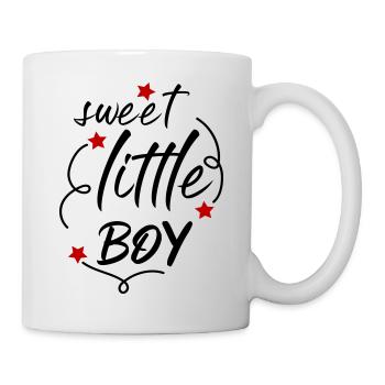 Sweet Boy Süsser Junge Niedlich Cute - Tasse - Weiß - Rechts