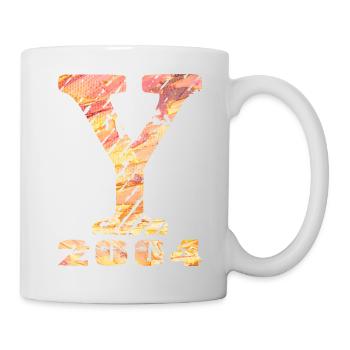 Y 2004 Name Geburtsjahr Geschenk - Tasse - Weiß - Rechts