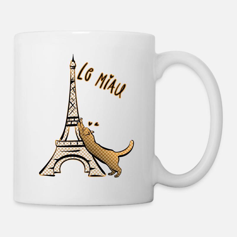 Le miau - Tasse - Weiß