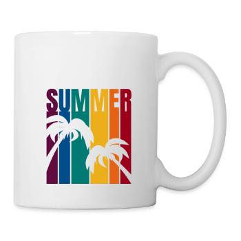 Goodbye School Hello Summer | Last day of school - Mug - white - Right