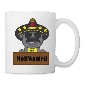 Most wanted - Tasse - Weiß - Rechts