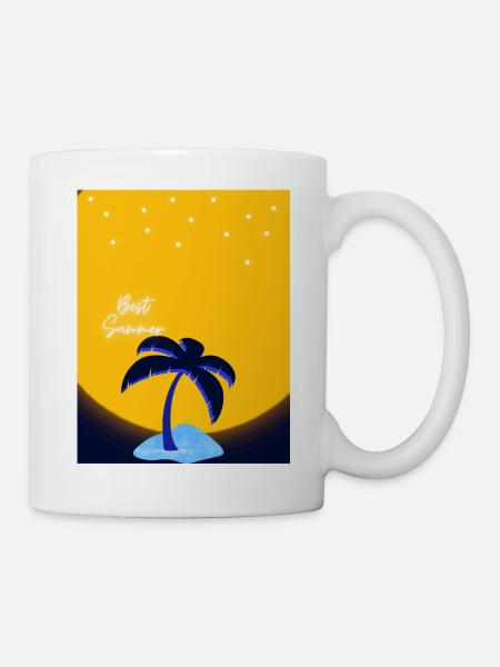 Summer - Tasse - Weiß