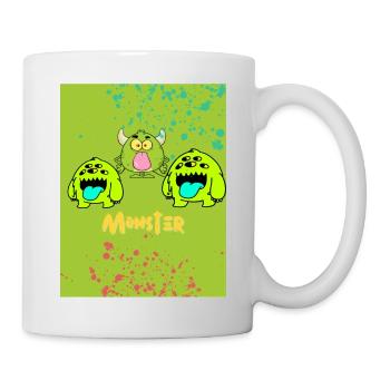Monster - Mug - white - Right