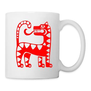Inka Kultur, Lateinamerika - Tasse - Weiß - Rechts