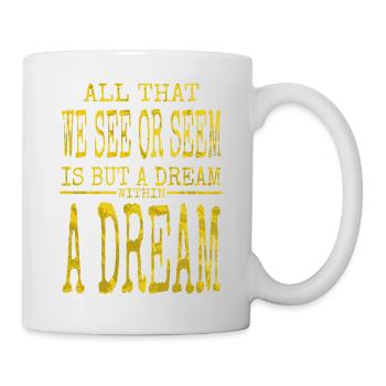 cool humor joke books coffee funny quote a time - Mug - white - Right