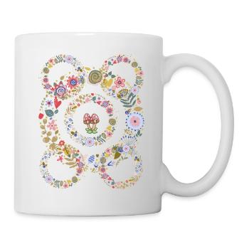 mangez moi mangez moi - Mug blanc - blanc - Droite