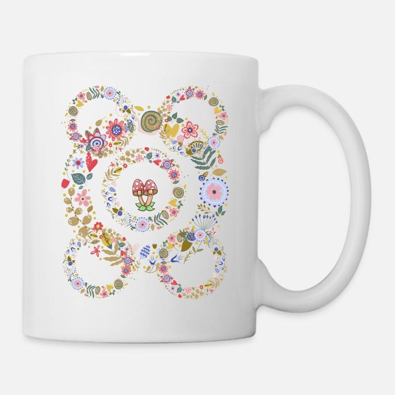 mangez moi mangez moi - Mug blanc - blanc