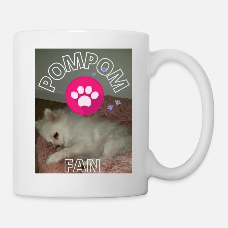 Pom Pom 1 - Tasse - Weiß
