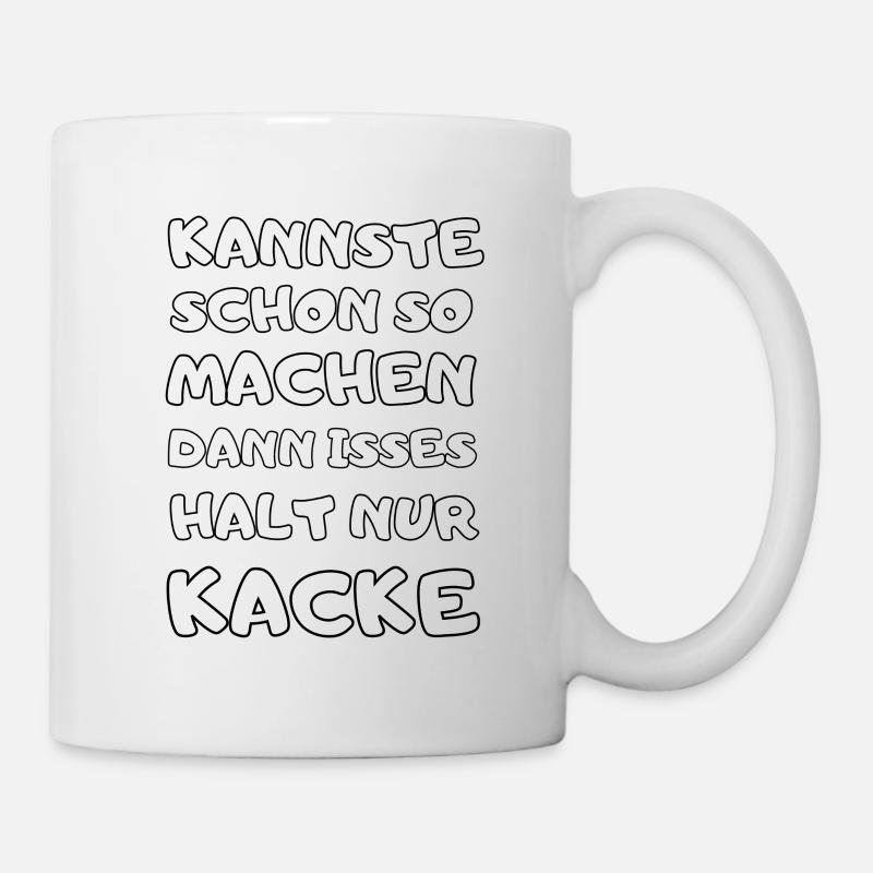 witzige Sprüche Männer Frauen Geburtstagsgeschenk - Tasse - Weiß