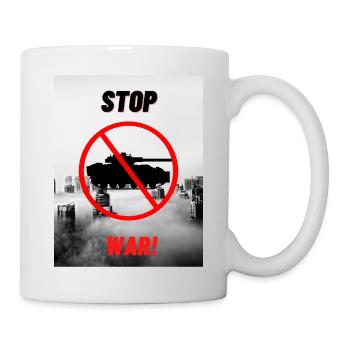 WAR - Tasse - Weiß - Rechts