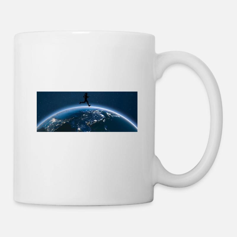 Race through the earth - Mug - white