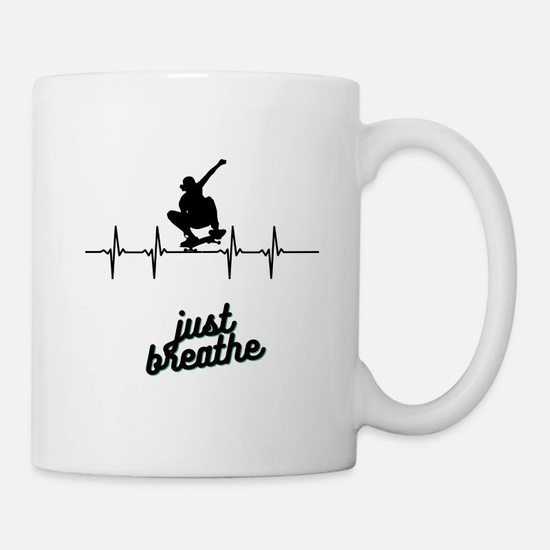 Just chillin - Tasse - Weiß