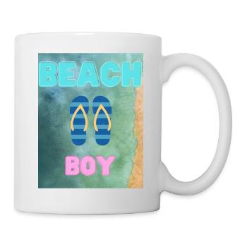Beachboy - Tasse - Weiß - Rechts