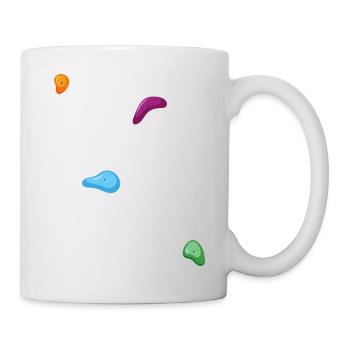 escalade bloc bloc rochers escalade libre - Mug blanc - blanc - Droite