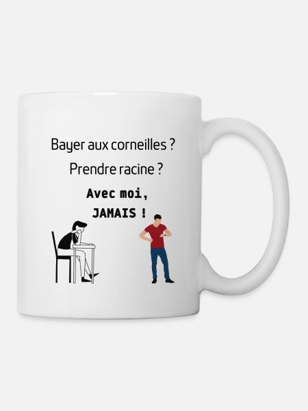 Cadeau prof de français humour - Mug blanc - blanc