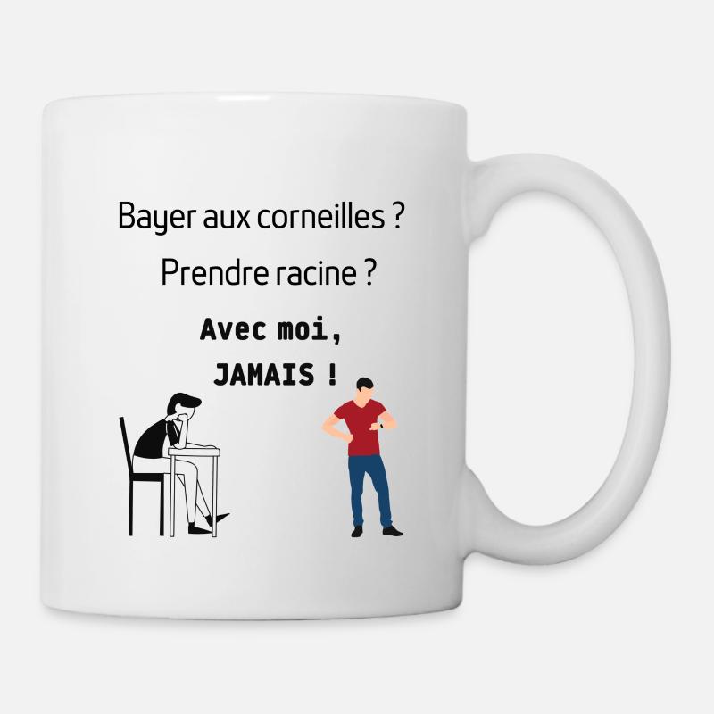 Cadeau prof de français humour - Mug blanc - blanc