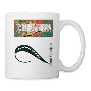 icosikaihena 21 - cadeau nombre de vie - Mug blanc - blanc - Droite